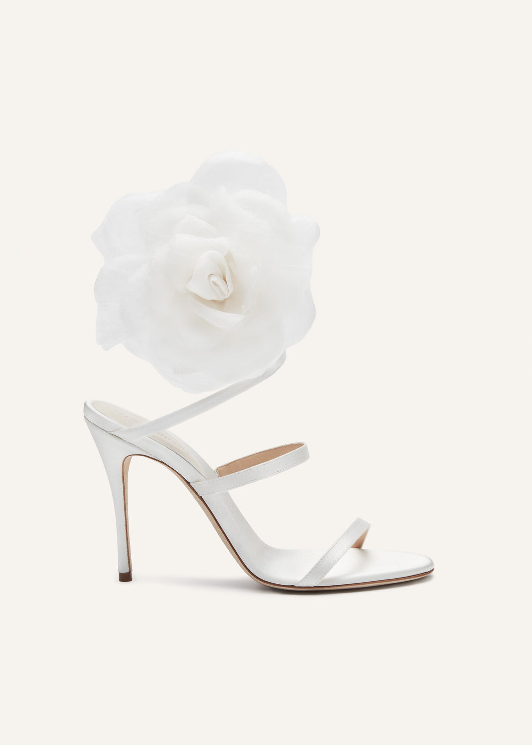 RE24 SPIRAL SANDALS CREAM FLOWER CREAM