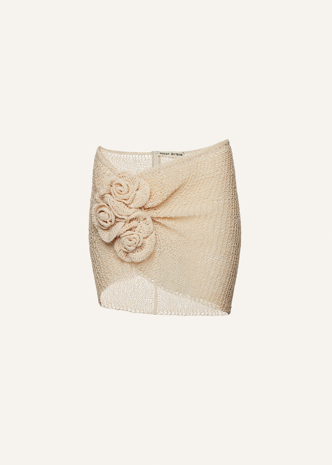 SS23 CROCHET 04 SKIRT CREAM