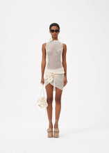 Load image into Gallery viewer, SS23 CROCHET 04 SKIRT CREAM
