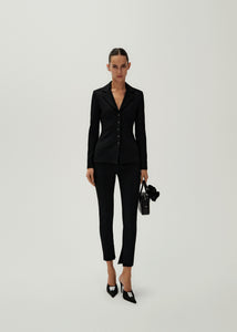 SS24 BLAZER 02 BLACK