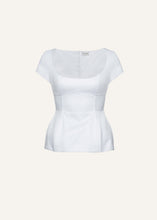 Load image into Gallery viewer, SS24 BLOUSE 02 WHITE
