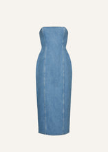 Load image into Gallery viewer, SS24 DENIM 04 DRESS LIGHT BLUE
