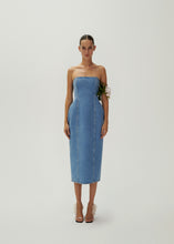 Load image into Gallery viewer, SS24 DENIM 04 DRESS LIGHT BLUE
