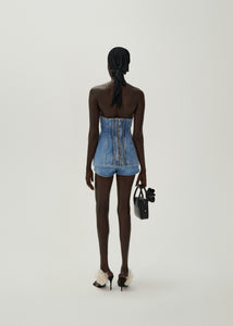 SS24 DENIM 06 CORSET LIGHT BLUE