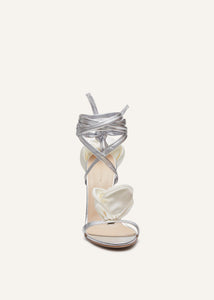 SS24 FLOWER SHOES SILVER