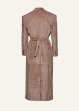 Load image into Gallery viewer, SS24 LEATHER 03 COAT BROWN
