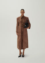 Load image into Gallery viewer, SS24 LEATHER 03 COAT BROWN
