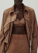 Load image into Gallery viewer, SS24 LEATHER 08 JACKET BROWN
