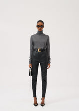 Load image into Gallery viewer, Cashmere turtleneck in dark grey
