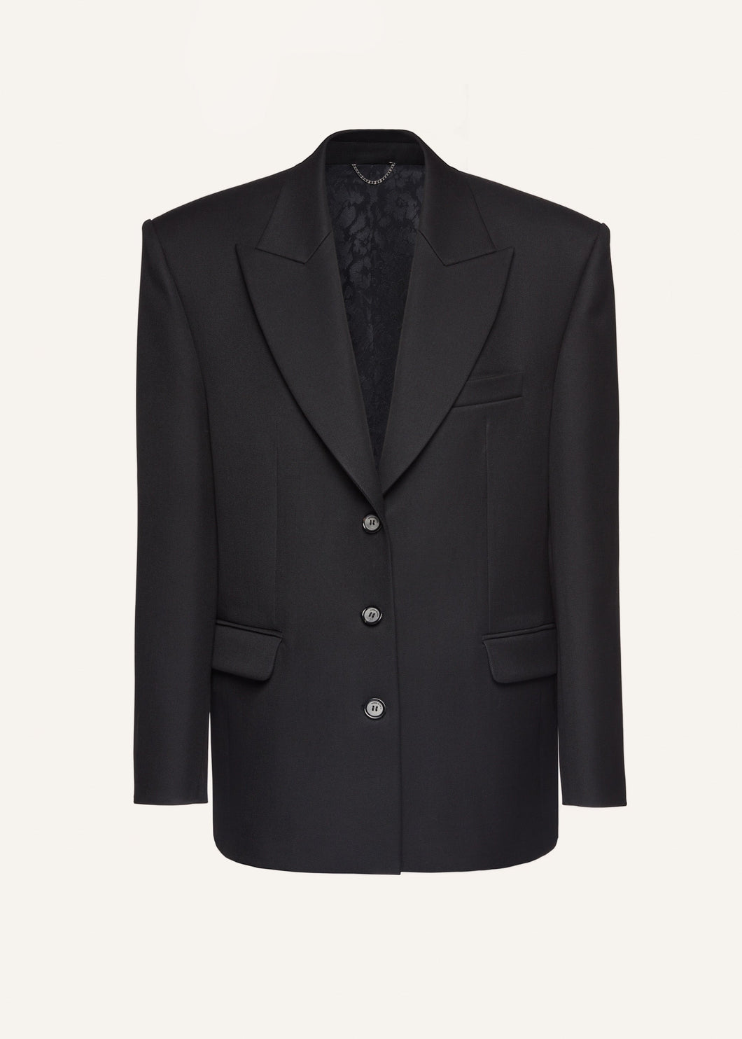 AW23 BLAZER 01 BLACK