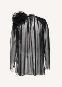 AW23 BLOUSE 03 BLACK