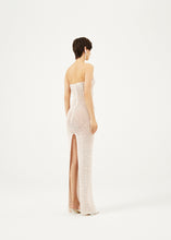 Load image into Gallery viewer, Crochet bustier dress in cream
