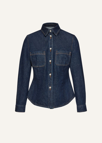 AW23 DENIM 06 SHIRT NAVY