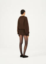 Load image into Gallery viewer, AW23 KNITWEAR 09 SWEATER BROWN
