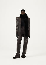 Load image into Gallery viewer, AW23 LEATHER 03 BLAZER BROWN
