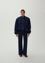 Load image into Gallery viewer, Classic flare denim pants in indigo
