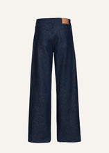 Load image into Gallery viewer, Classic flare denim pants in indigo
