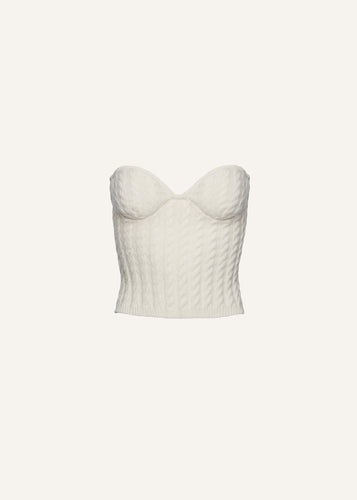 MTH23 KNITWEAR 03 CORSET CREAM