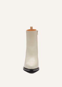 PF21 COWBOY BOOTS CREAM CALF