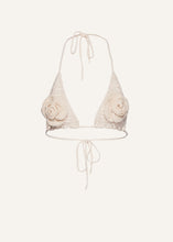 Load image into Gallery viewer, PF23 CROCHET 02 BRA CREAM
