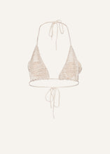 Load image into Gallery viewer, PF23 CROCHET 02 BRA CREAM
