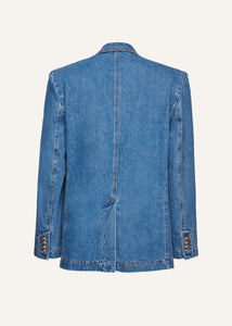 PF23 DENIM 11 BLAZER BLUE