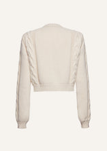 Load image into Gallery viewer, PF23 KNITWEAR 01 CARDIGAN CREAM
