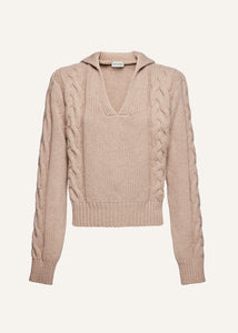 PF23 KNITWEAR 03 SWEATER BEIGE