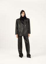 Load image into Gallery viewer, PF23 LEATHER 05 JACKET BLACK
