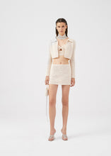 Load image into Gallery viewer, RE22 BLAZER 06 CREAM CROCHET
