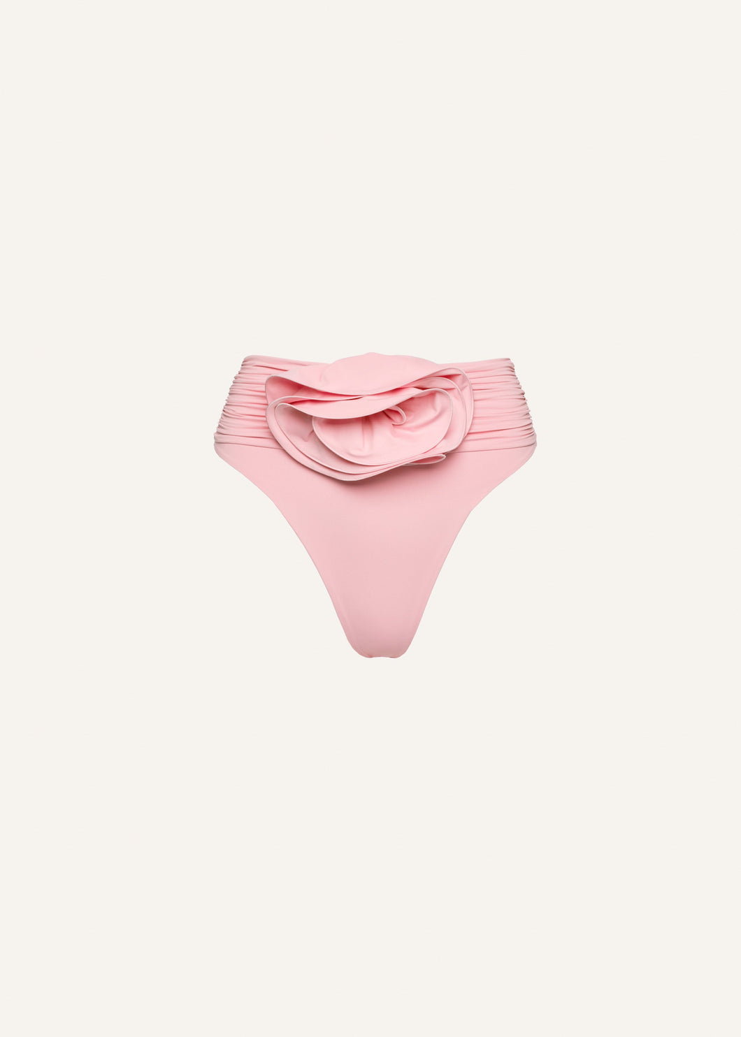 Classic high waist swim bottom in pink