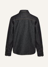 Load image into Gallery viewer, SS24 DENIM 02 SHIRT BLACK
