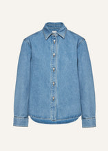 Load image into Gallery viewer, SS24 DENIM 02 SHIRT LIGHT BLUE
