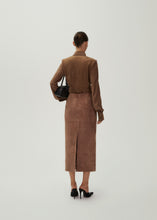 Load image into Gallery viewer, SS24 LEATHER 09 SHIRT BROWN
