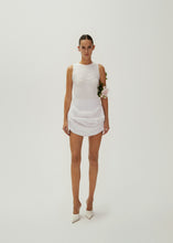 Load image into Gallery viewer, Crochet bra tank top in white
